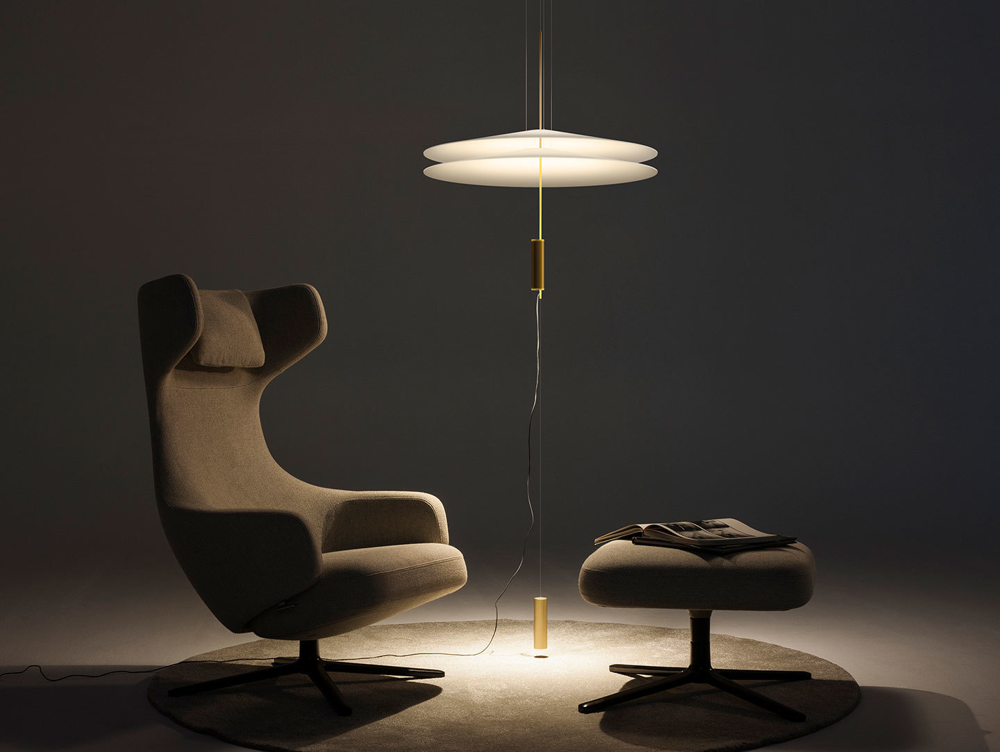 Vibia Flamingo Pendant Lamp Model 1515 Antoni Arola