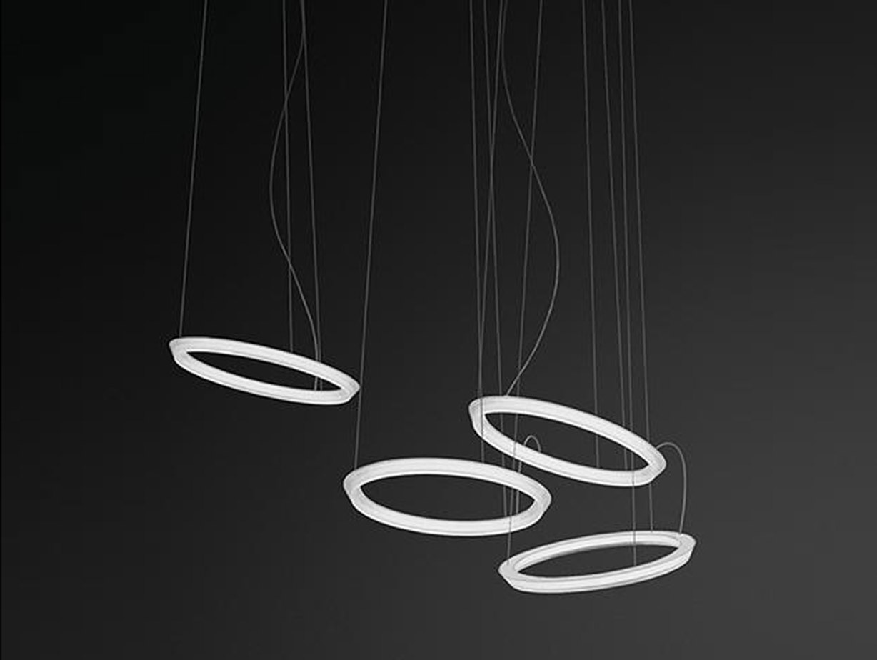 Vibia Halo Circular Pendant group 2 Martin Azua