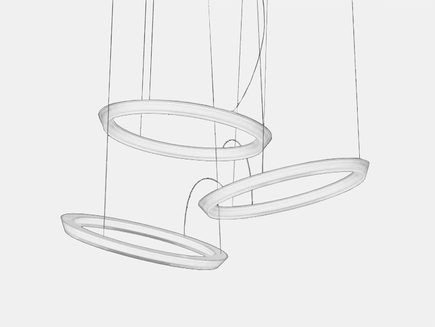 Vibia Halo Circular Pendant model 2332 Martin Azua