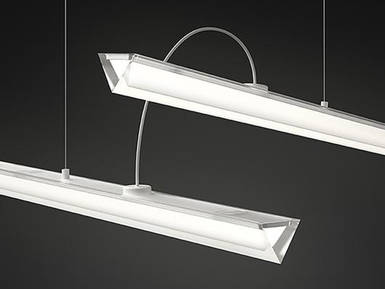 Vibia Halo Lineal Pendant model 2340 detail 2 Martin Azua