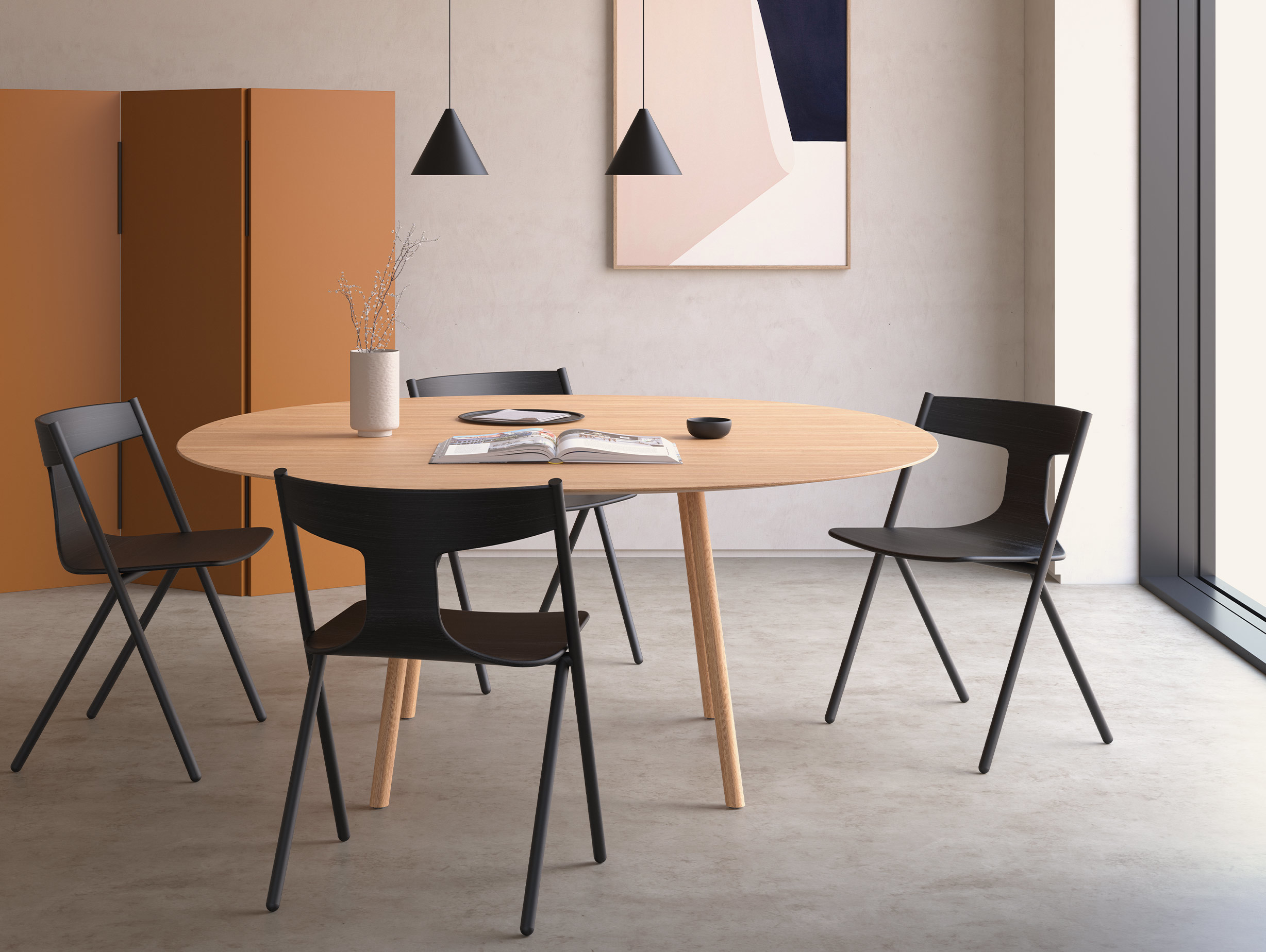 Viccarbe Quadra Chair Lifestyle 3