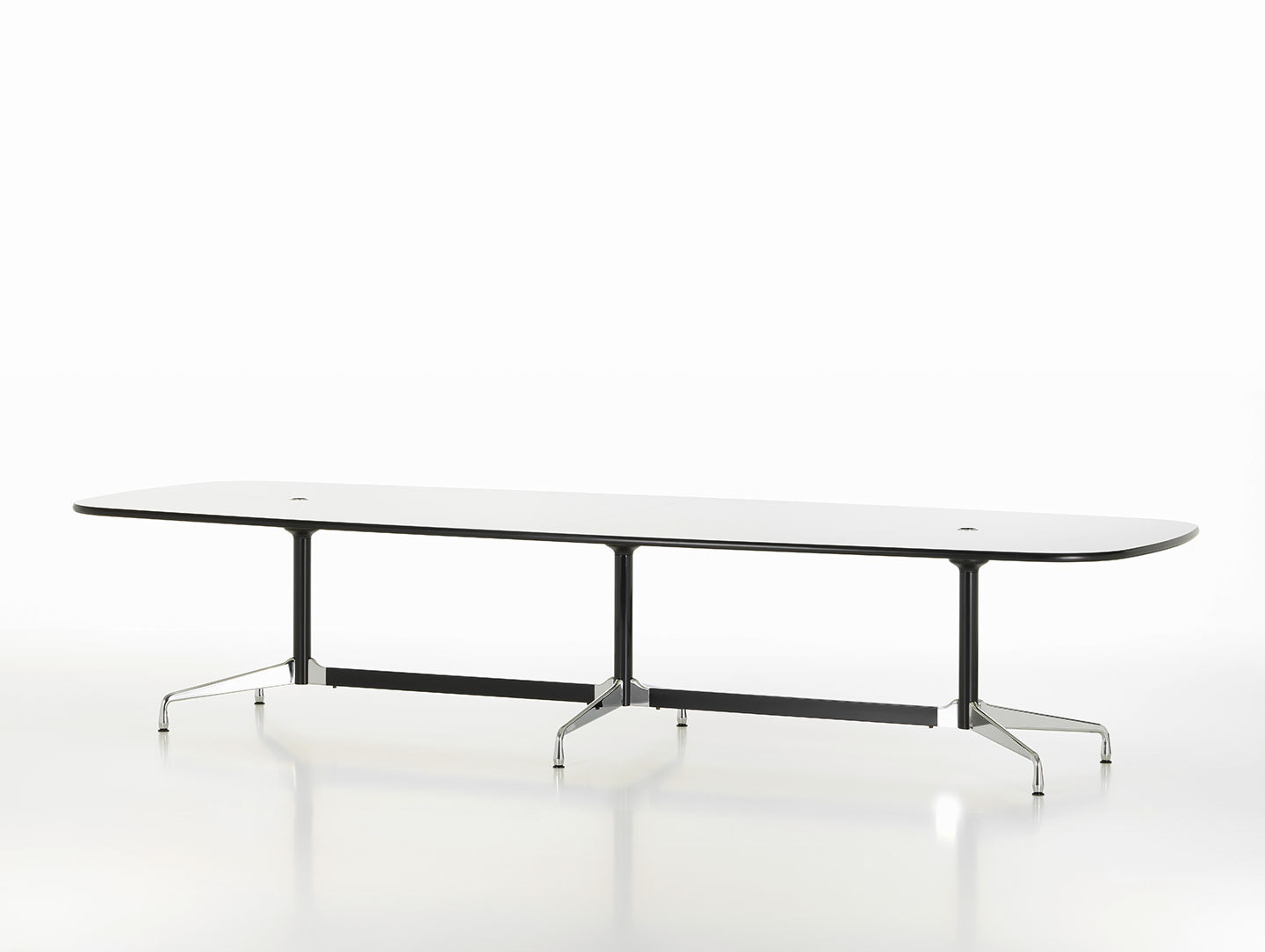 Vitra Eames Segmented Table L 360 white laminate 2