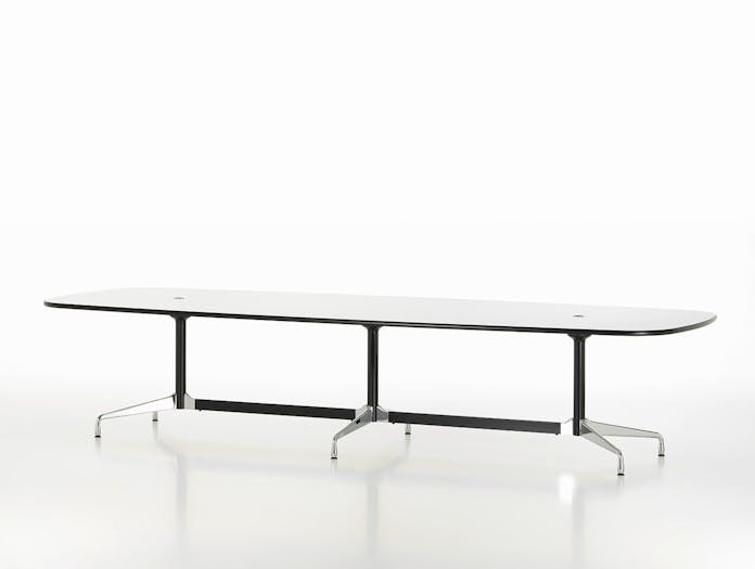 Vitra Eames Segmented Table L 360 white laminate 2