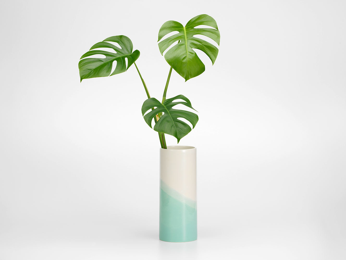 Vitra Herringbone Plain Vase Mint 2 Raw Edges