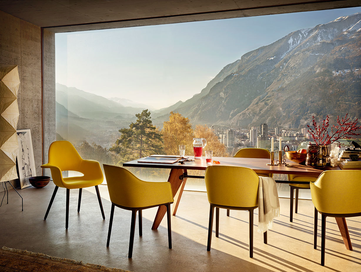 Vitra Organic Chair Softshell Chair Table Solvay