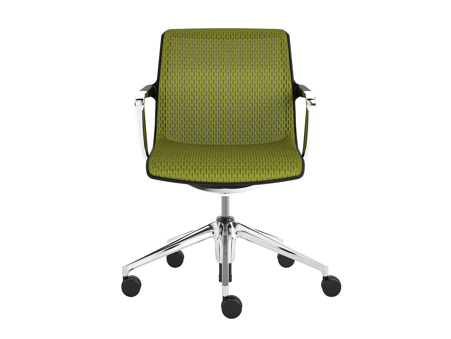 Vitra Unix Chair 3 Avocado Diamond Mesh Antonio Citterio