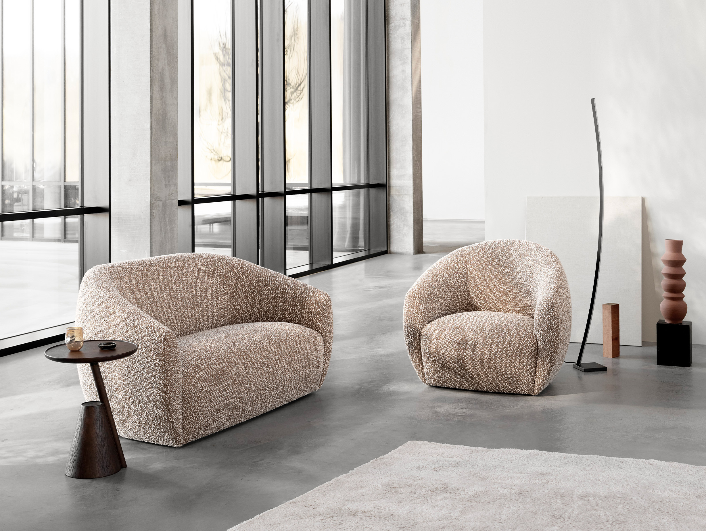 Wendelbo sarah rousselle lobby lounge chair lifestyle