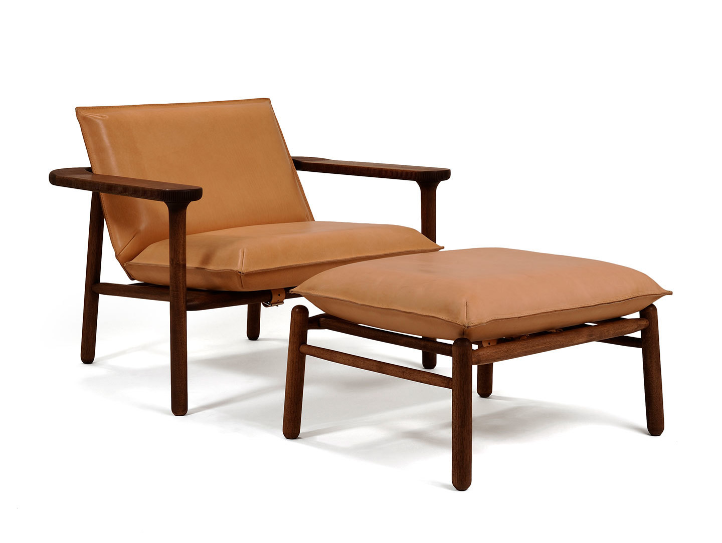 Zanat Igman Lounge Chair with Ottoman Harri Koskinen