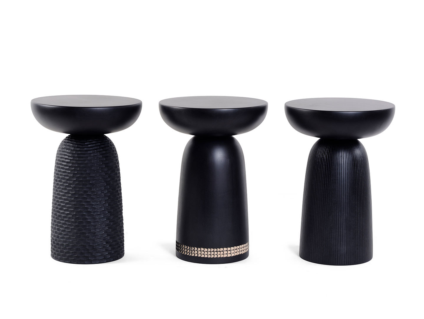 Zanat Nera Stools Monica Forster