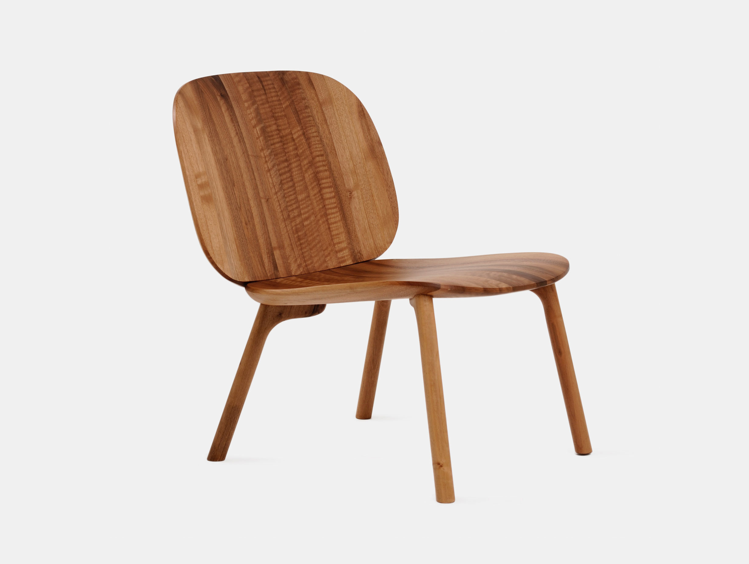 Zanat Unna Lounge Chair Walnut Oil Monica Forster