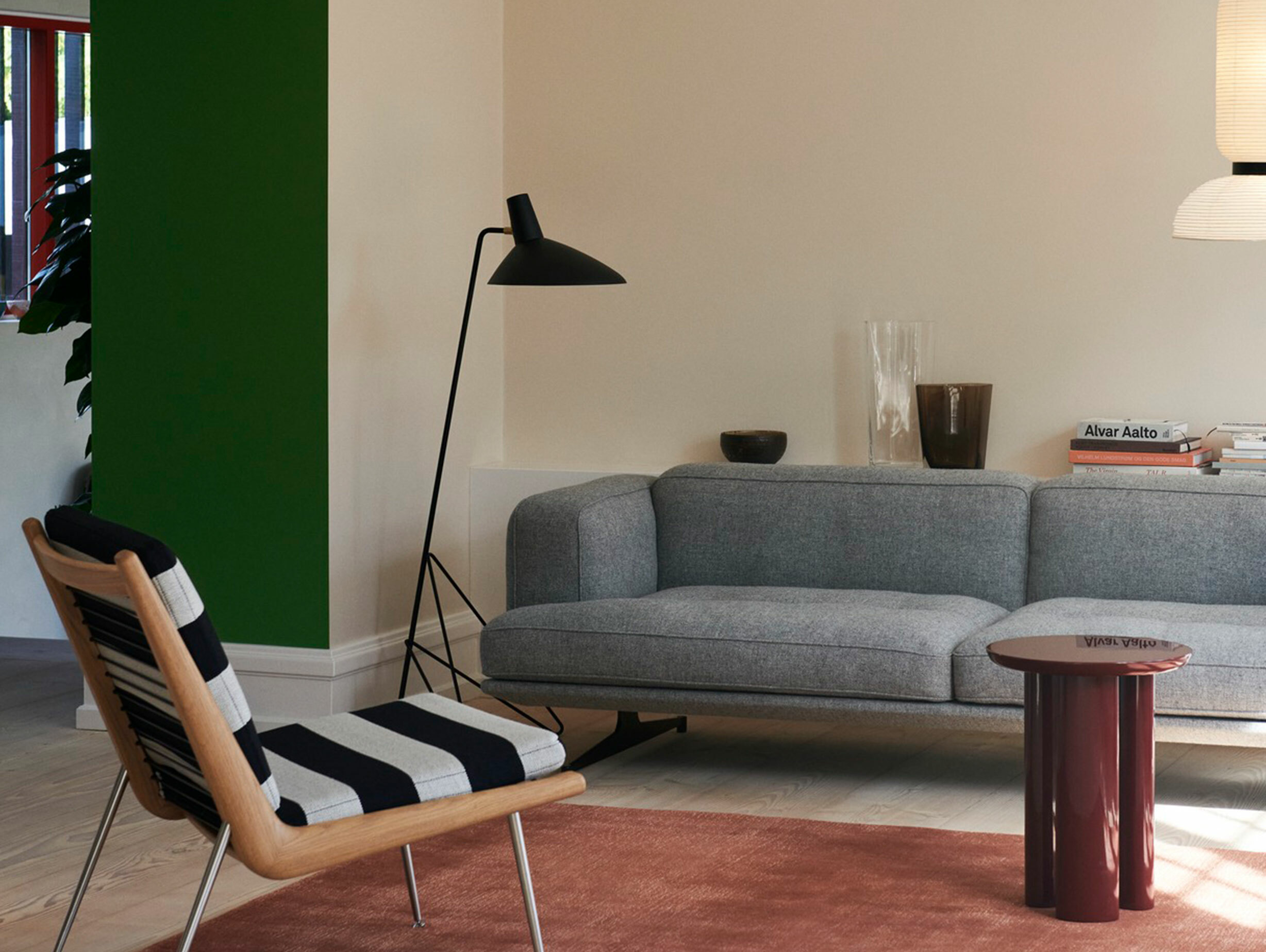 Tradition Hvidt Mølgaard Tripod HM8 Floor Lamp Lifestyle 3