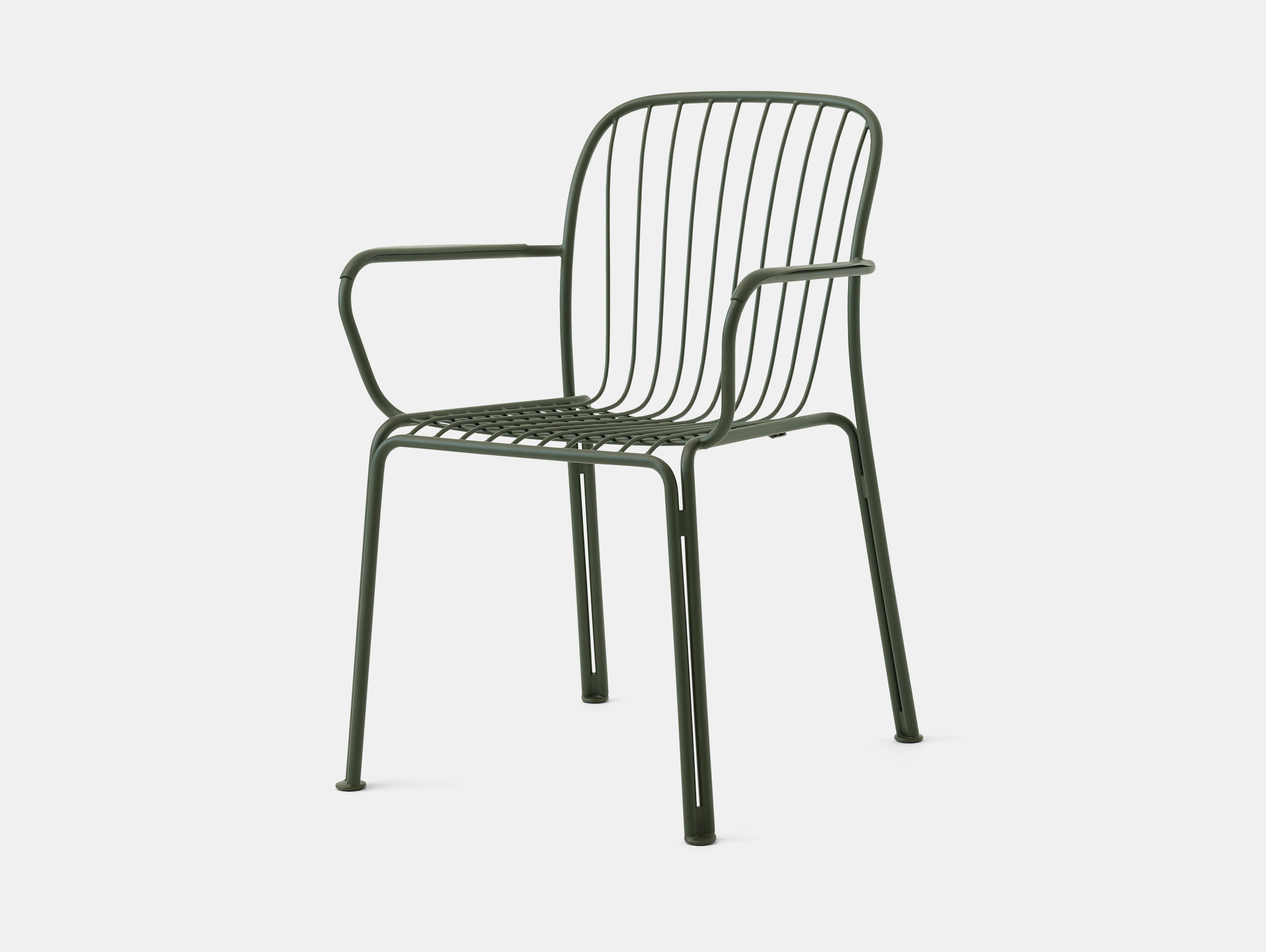 Tradition Space Copenhagen Thorvald Armchair Bronze Green