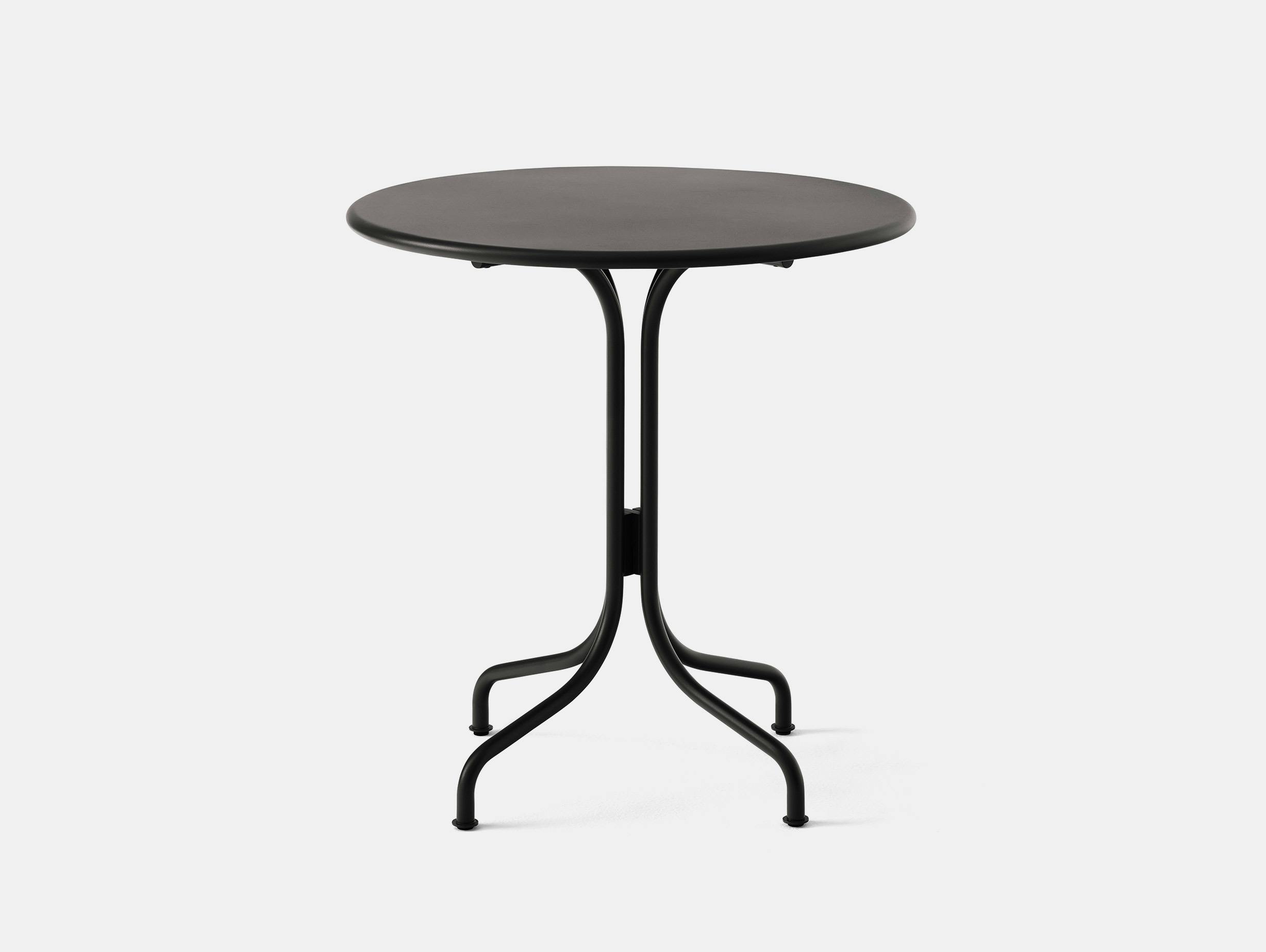 Tradition Space Copenhagen Thorvald Cafe Table Round Warm Black