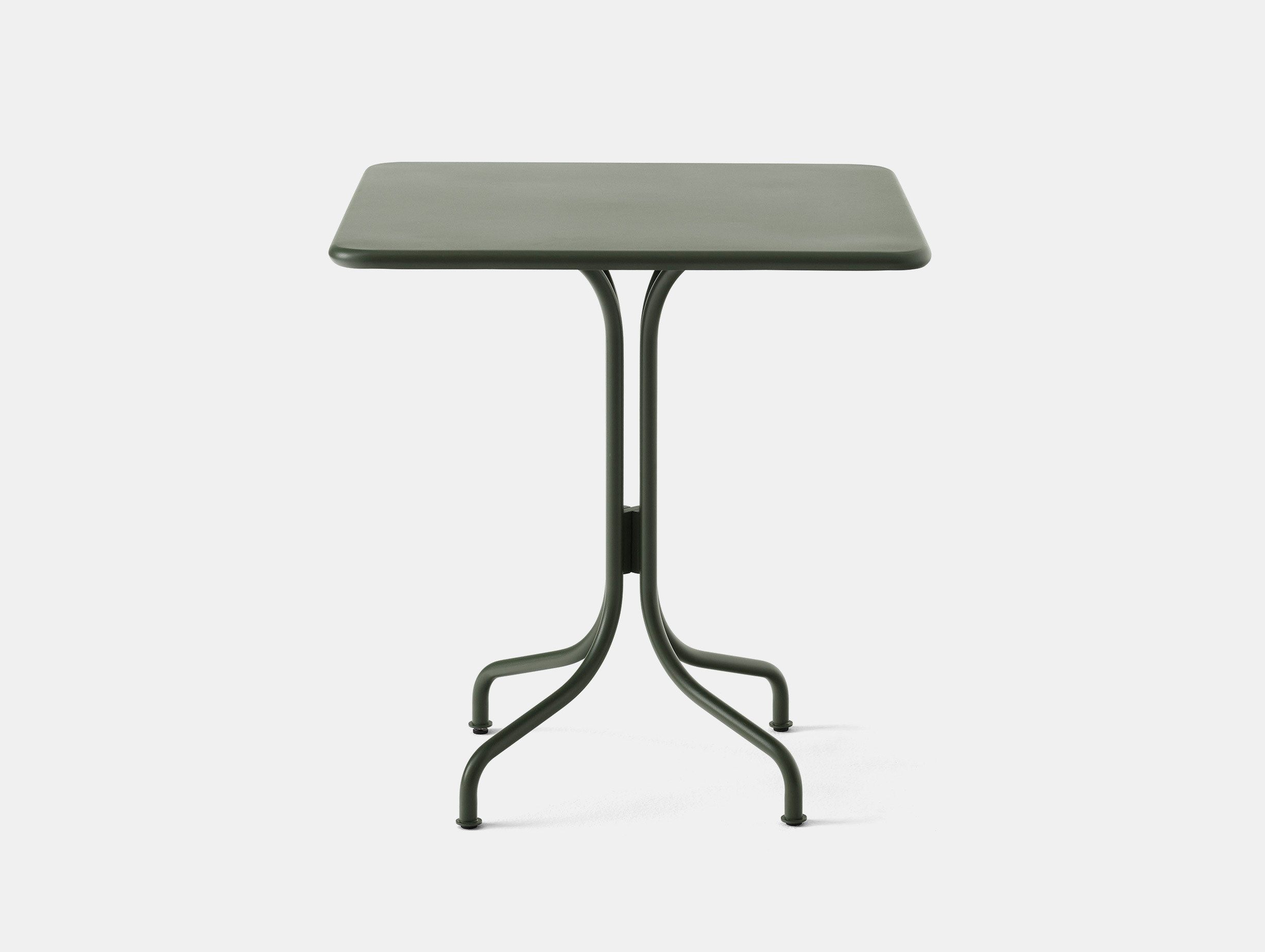 Tradition Space Copenhagen Thorvald Cafe Table Square Bronze Green