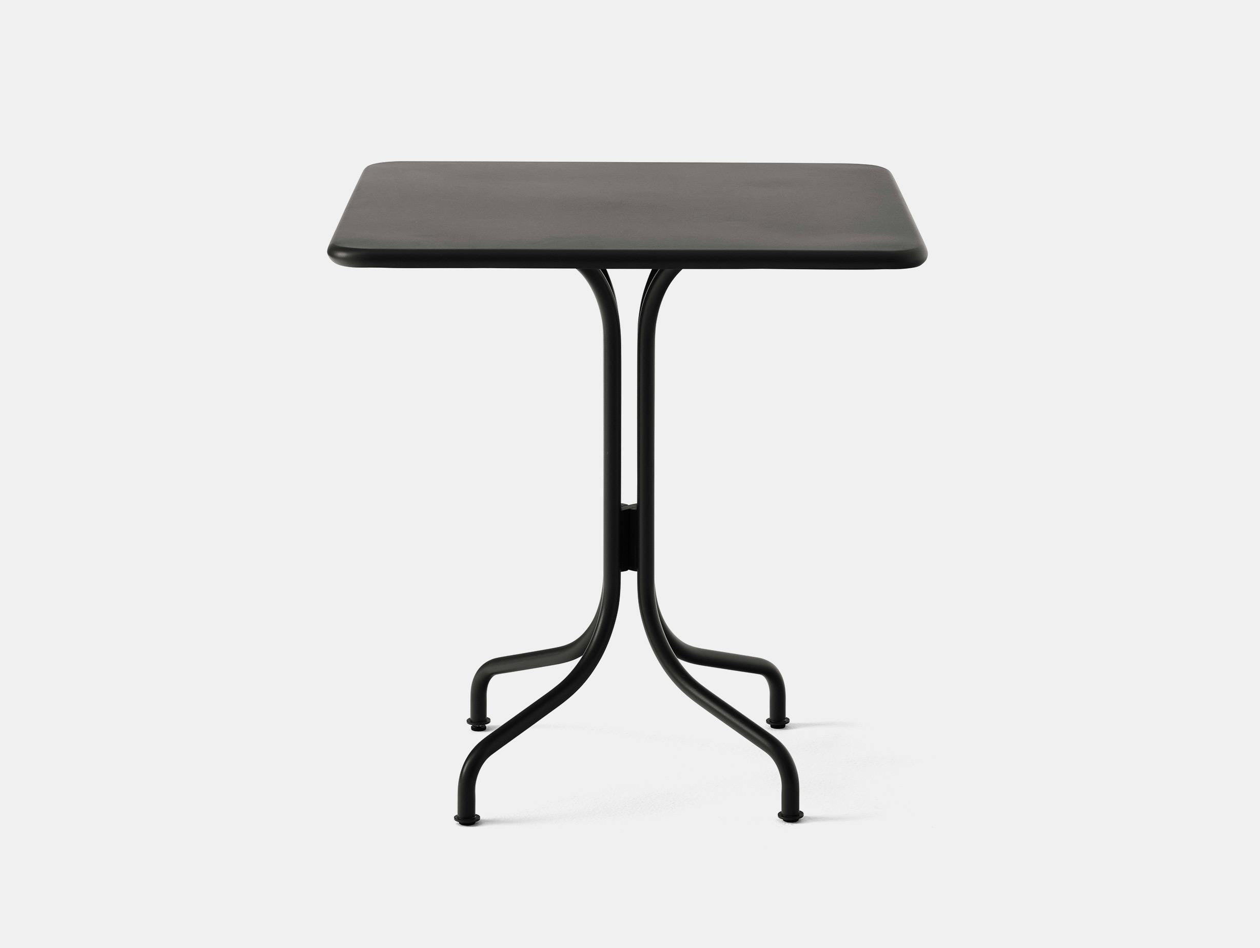 Tradition Space Copenhagen Thorvald Cafe Table Square Warm Black