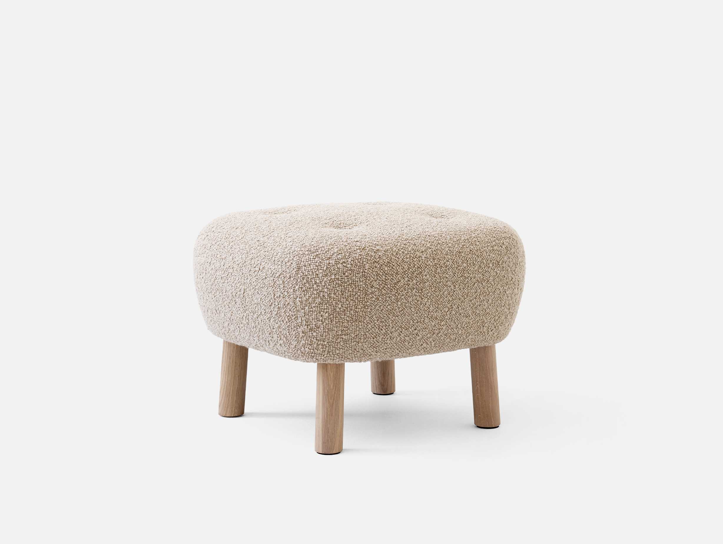 Andtradition pouf karakorum oak