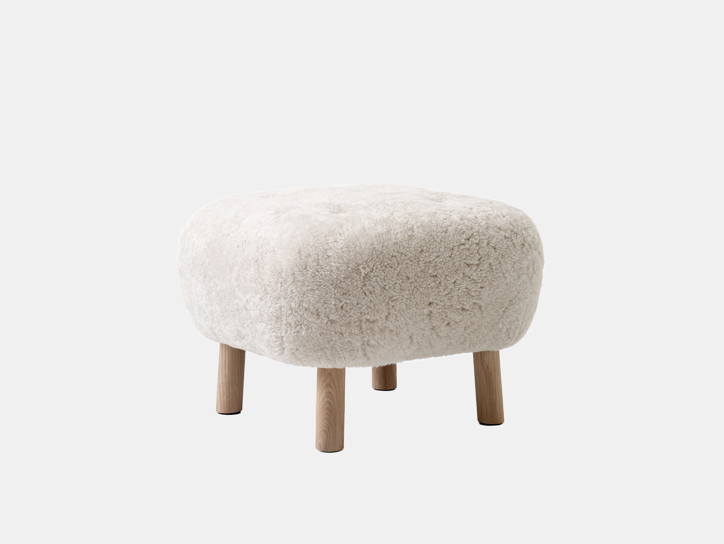 Andtradition pouf moonlight oak