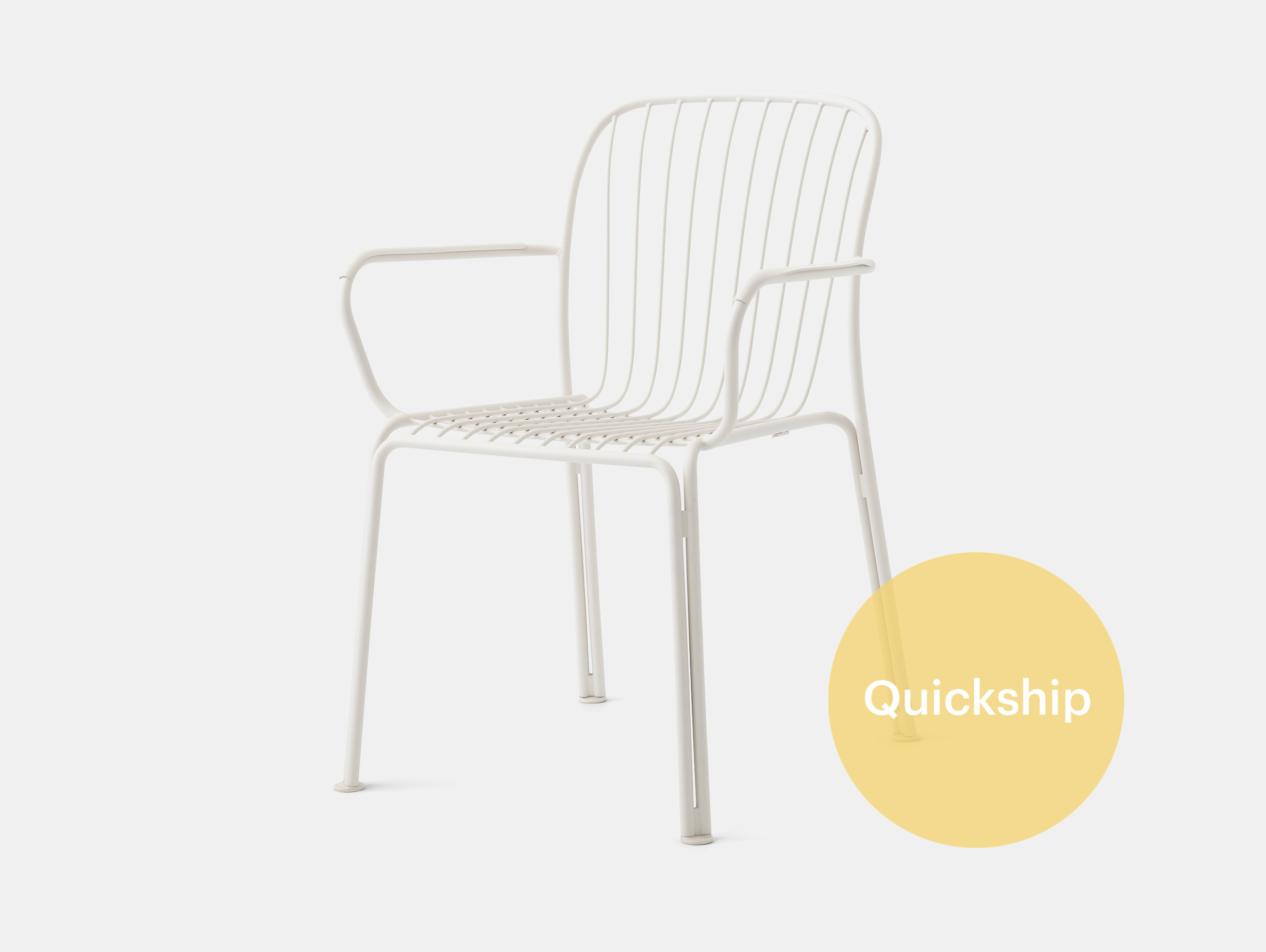 Quickship Tradition Space Copenhagen Thorvald Armchair Ivory