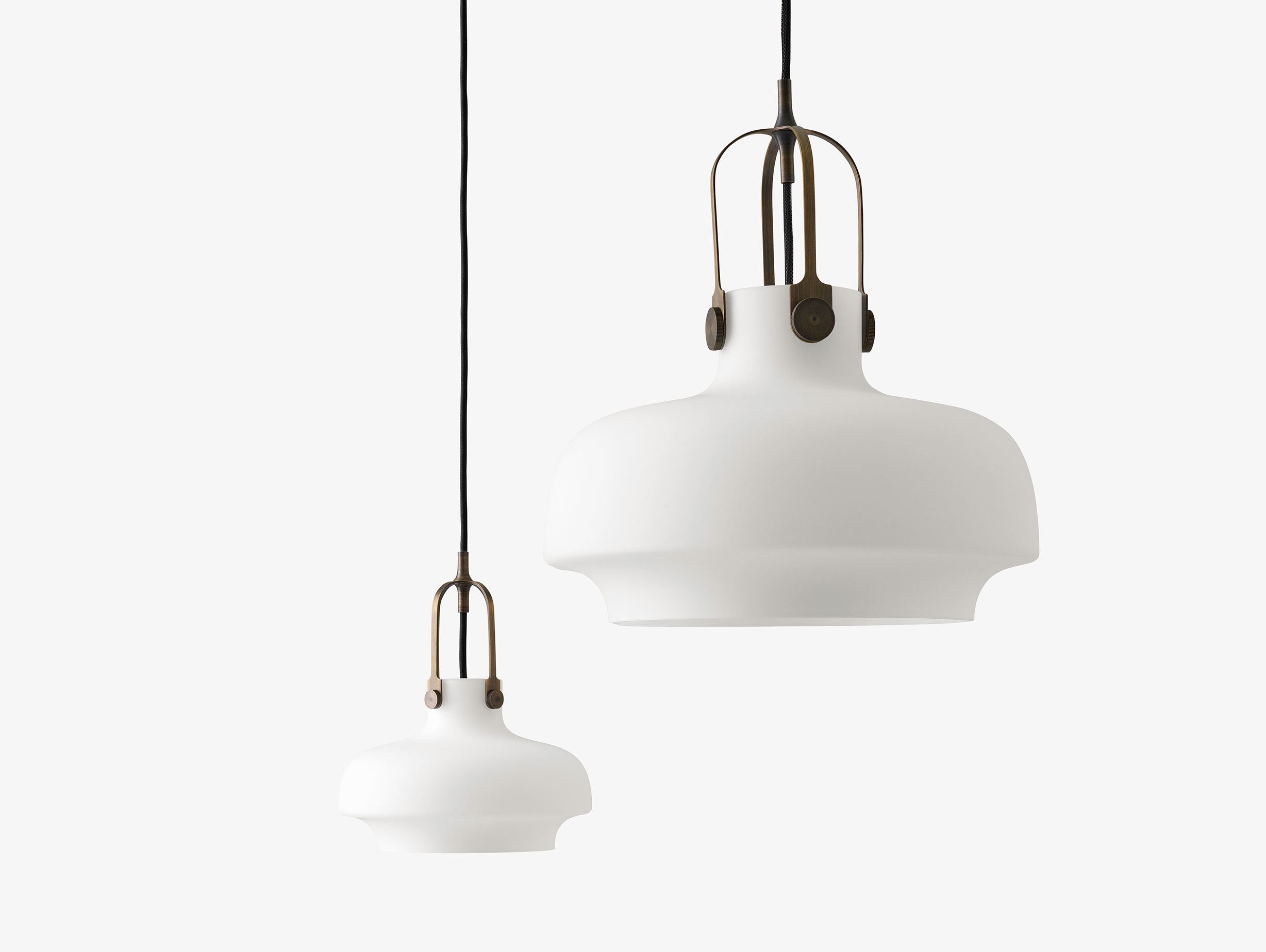 And Tradition Copenhagen Pendant Lamp Sc6 Sc7 Opal