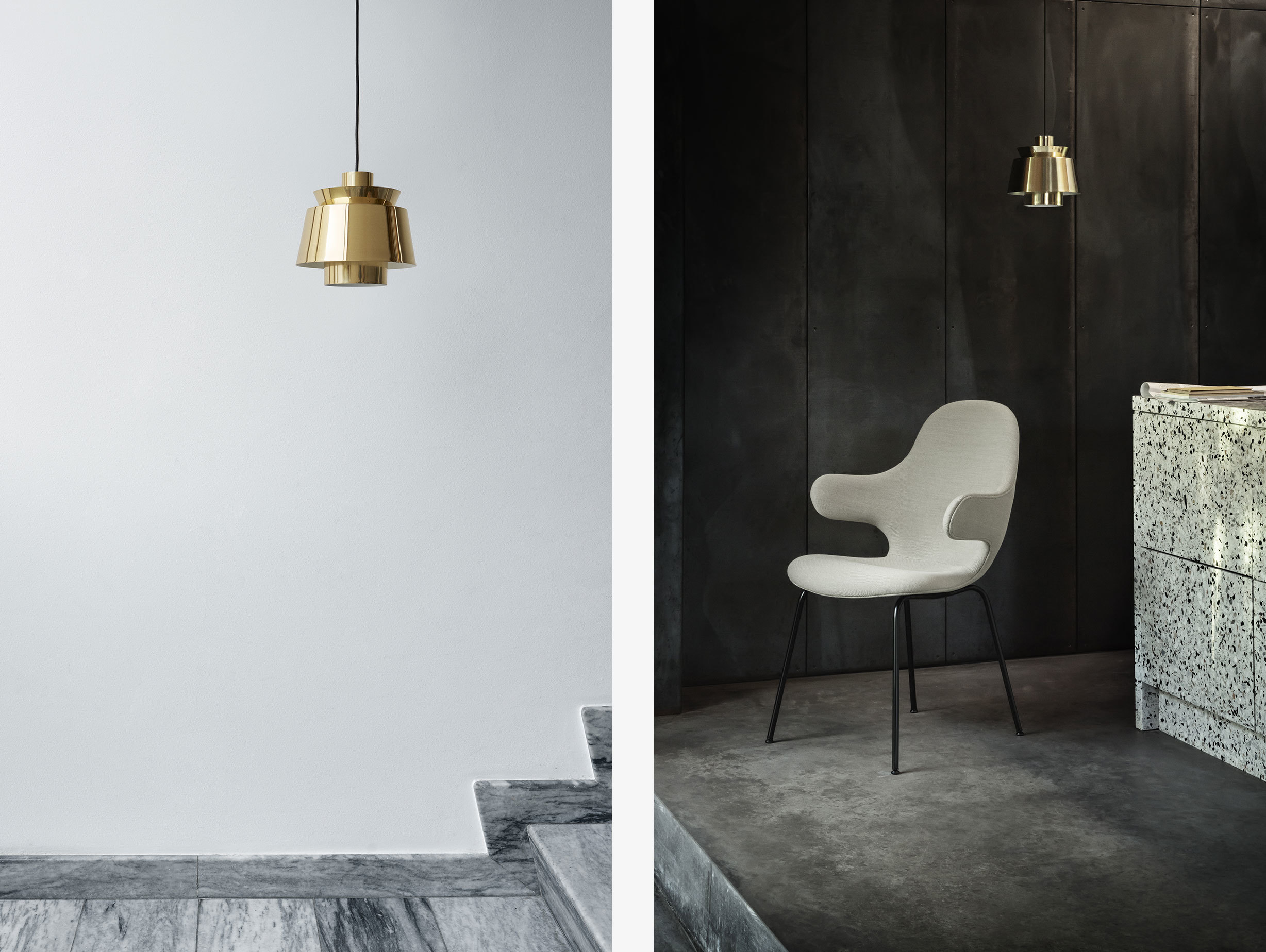 And Tradition Utzon Pendant Lamp Brass Jorn Utzon