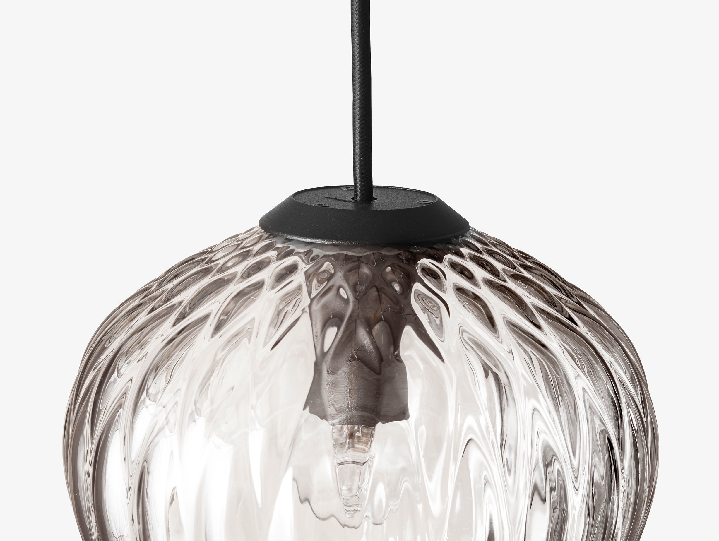Blown Pendant Lamp Sw4 Detail Samuel Wilkinson