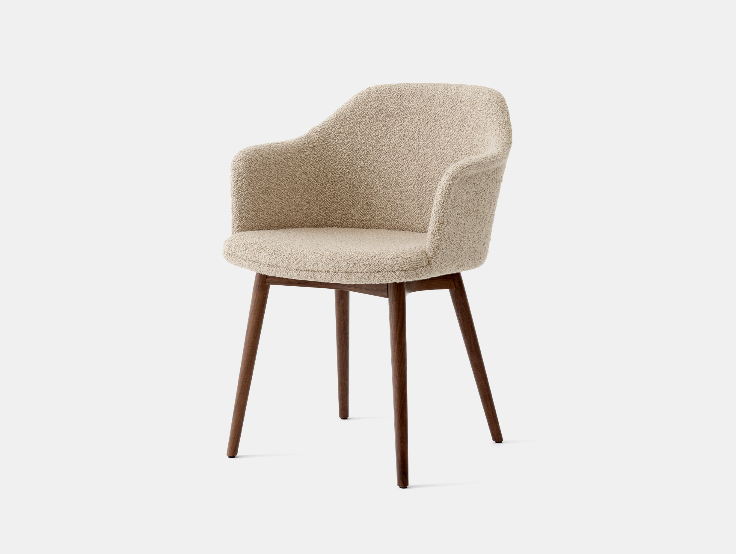 Tradition hee welling rely armchair hw79 wood base walnut karakorum 003