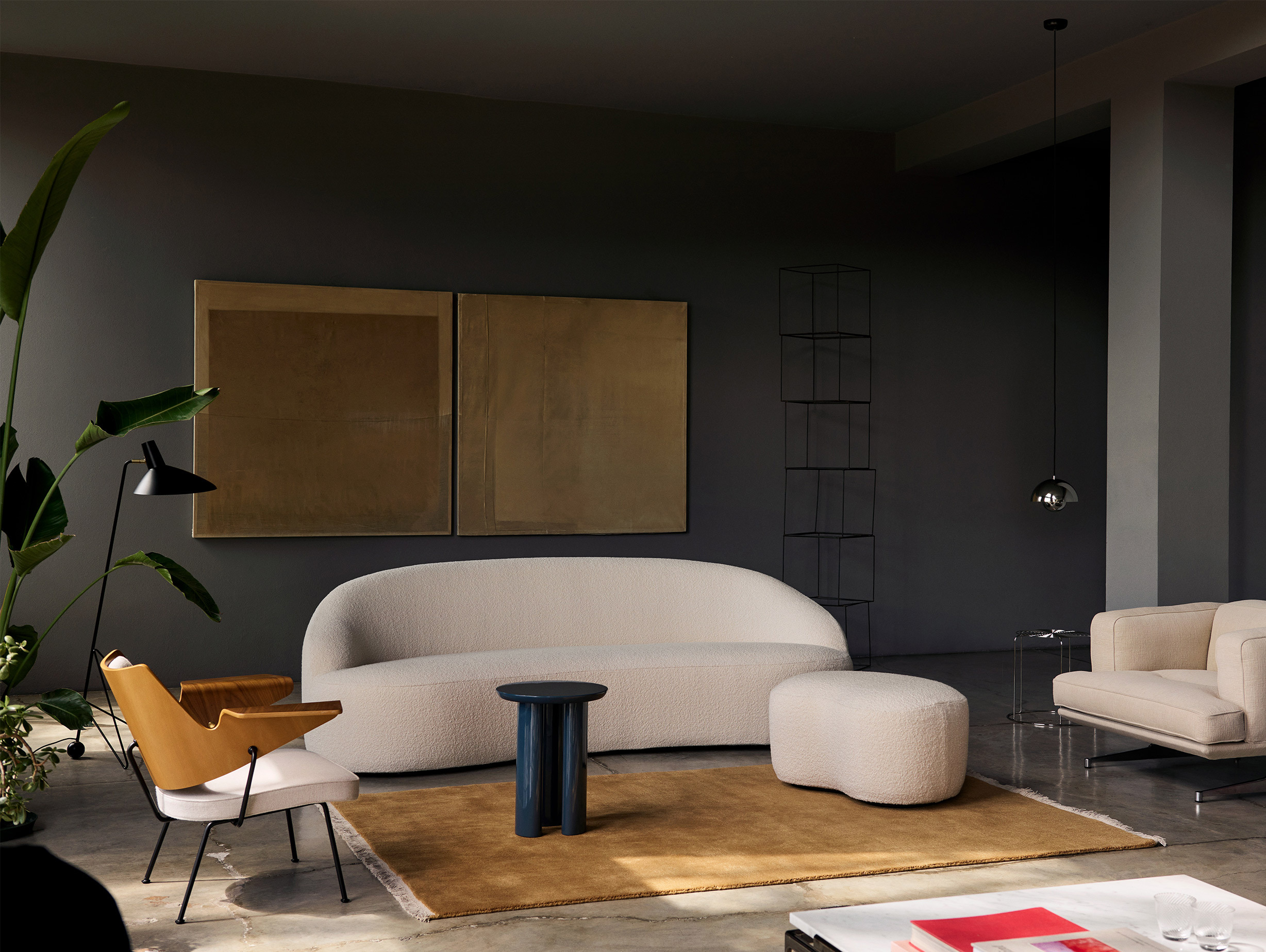 Tradition louise liljencrantz margas 3 seater sofa lifestyle