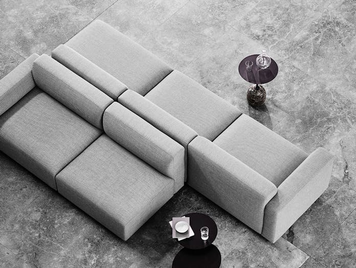 And Tradition Develius modular sofa detail