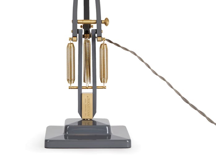 Anglepoise 1227 Brass Table Lamp Base Detail George Carwardine