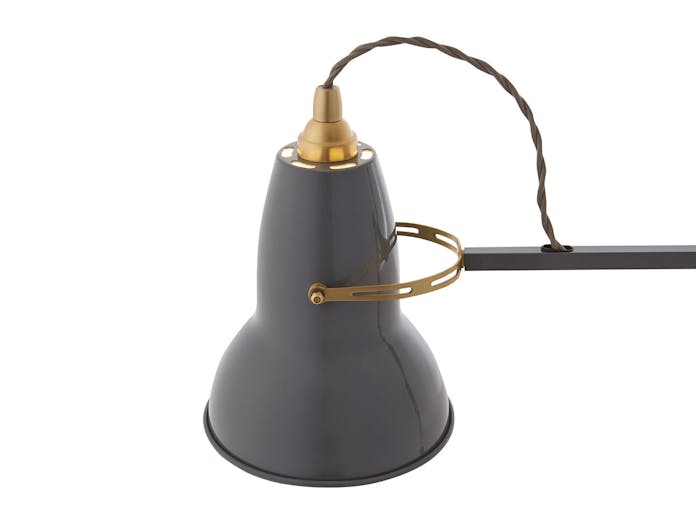 Anglepoise 1227 Brass Table Lamp Head Detail George Carwardine