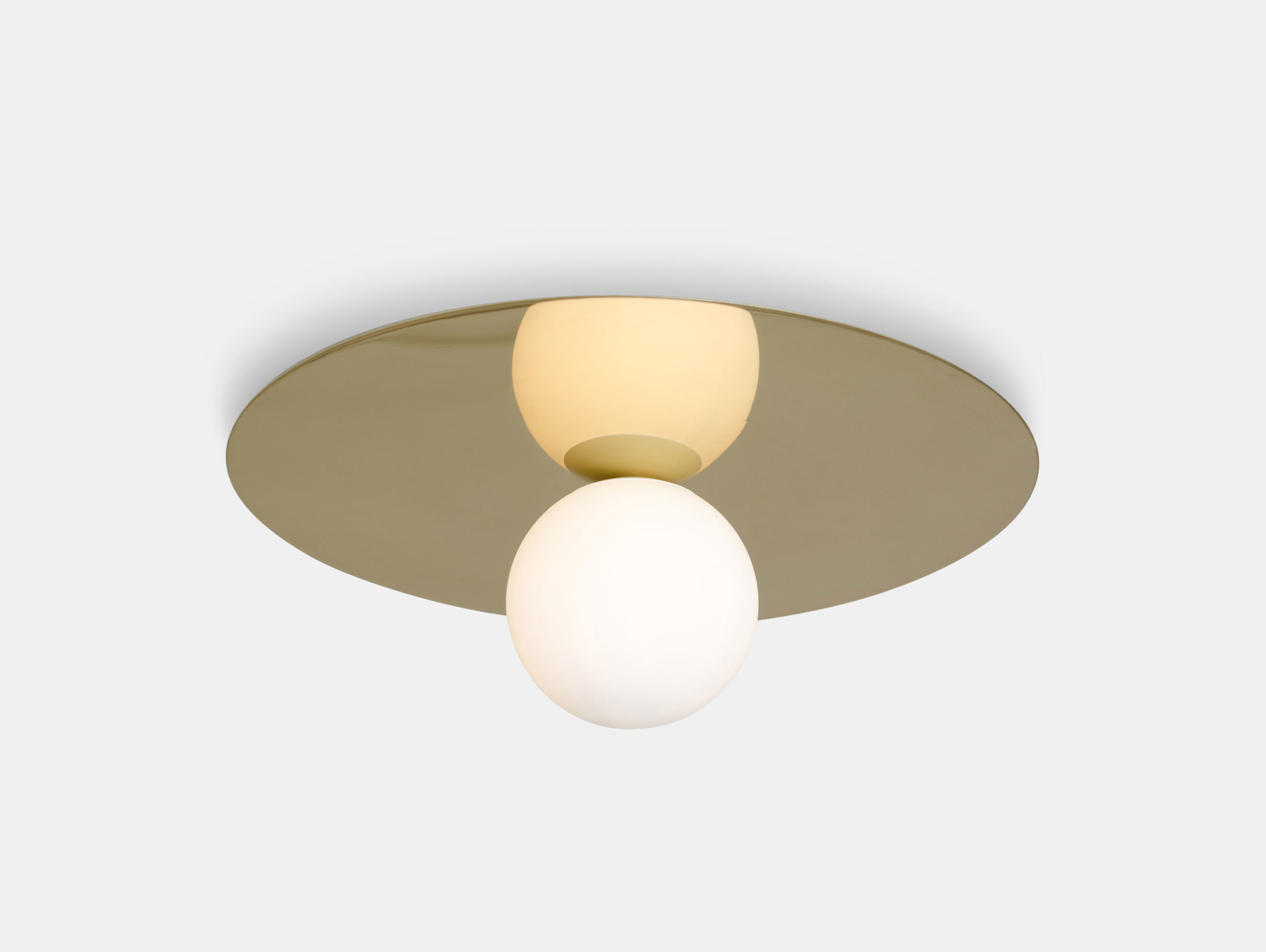 Atelier Areti Plate And Sphere Ceiling Light Gwendolyn Guillane Kerschbaumer