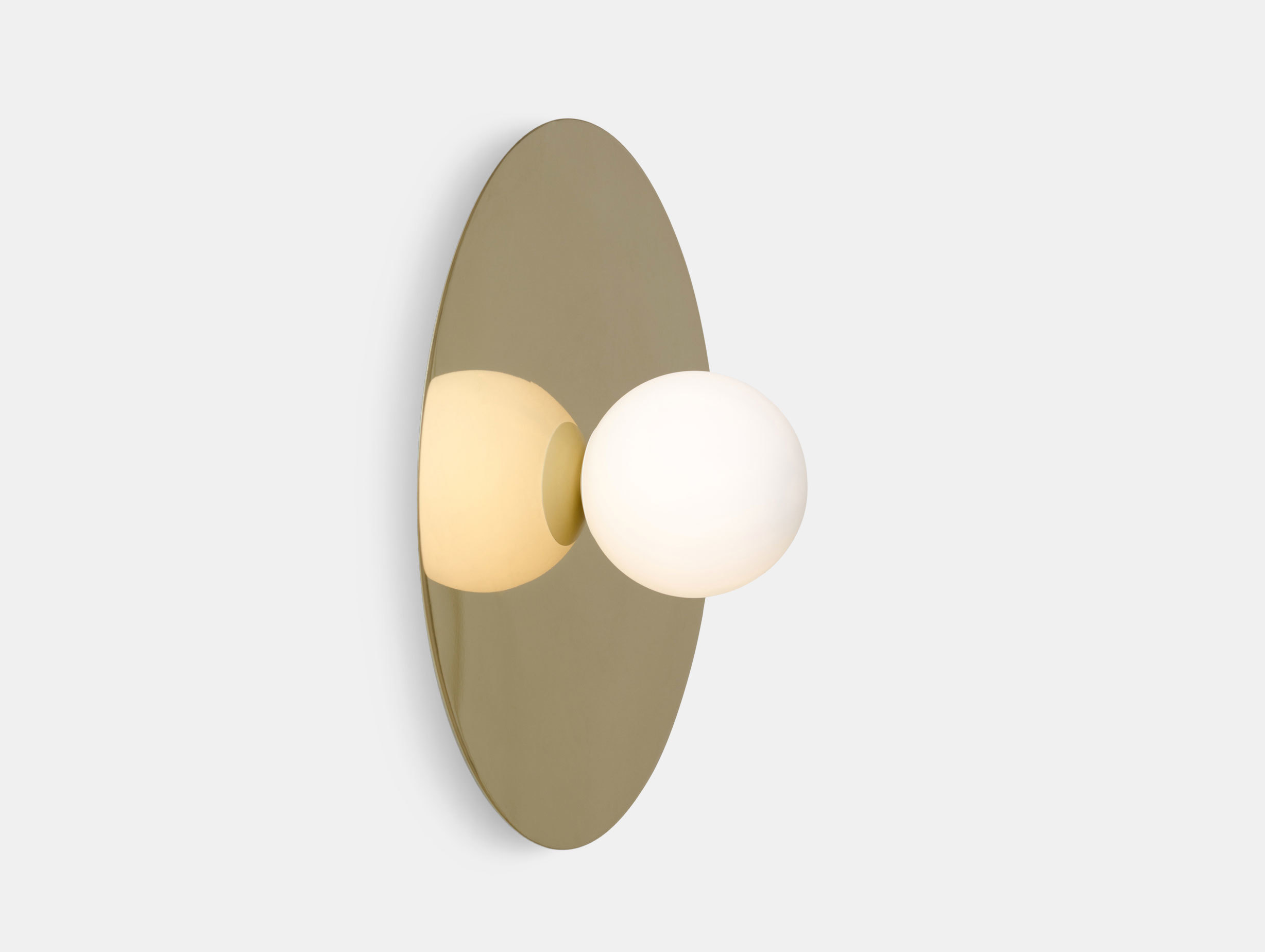 Atelier Areti Plate And Sphere Wall Light Gwendolyn Guillane Kerschbaumer