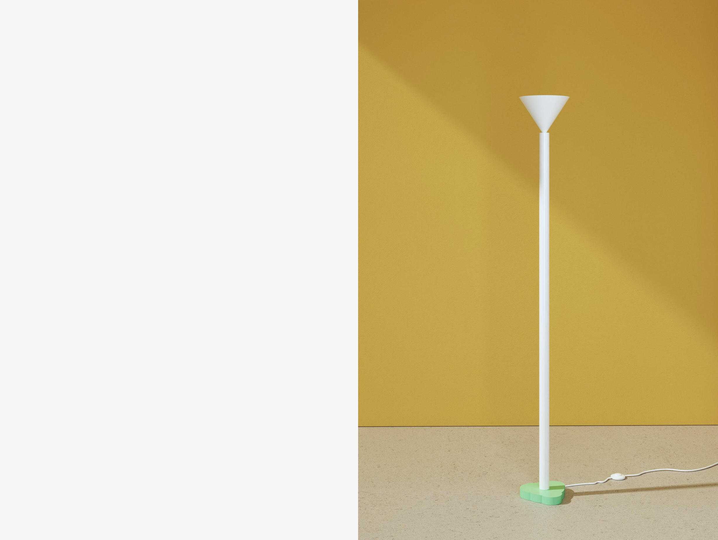Areti cone egg shape floor lamp story 1