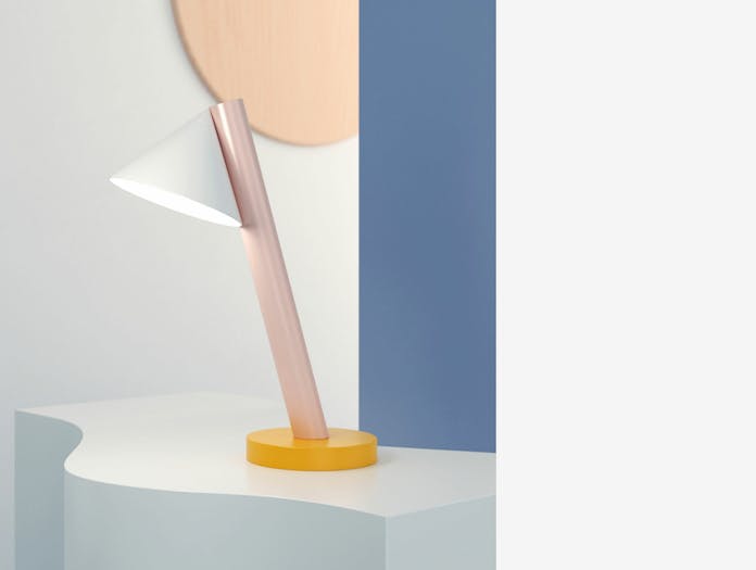 Areti tube cone desk lamp story 1