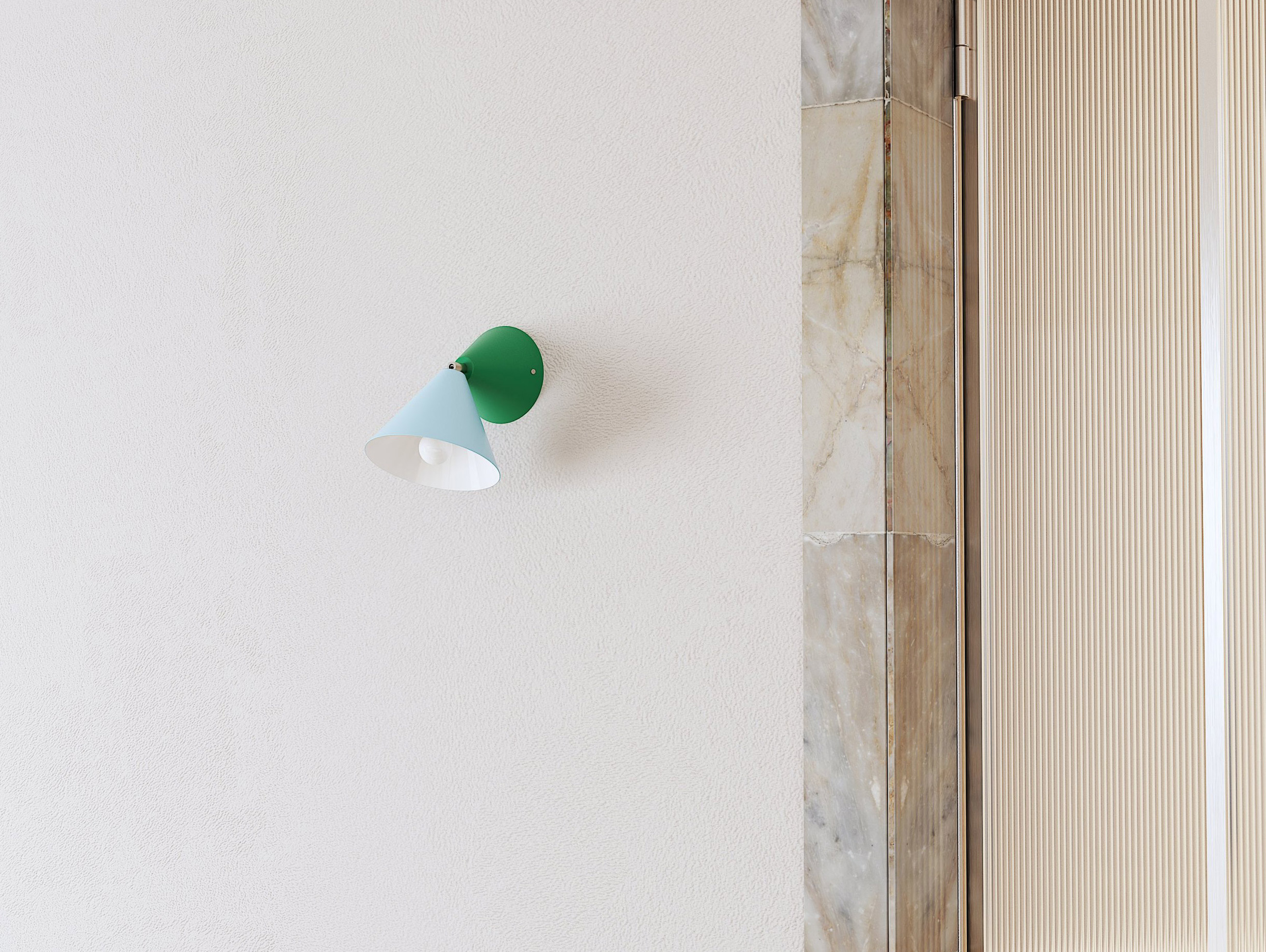 Atelier areti cone 077 wall lamp lifestyle