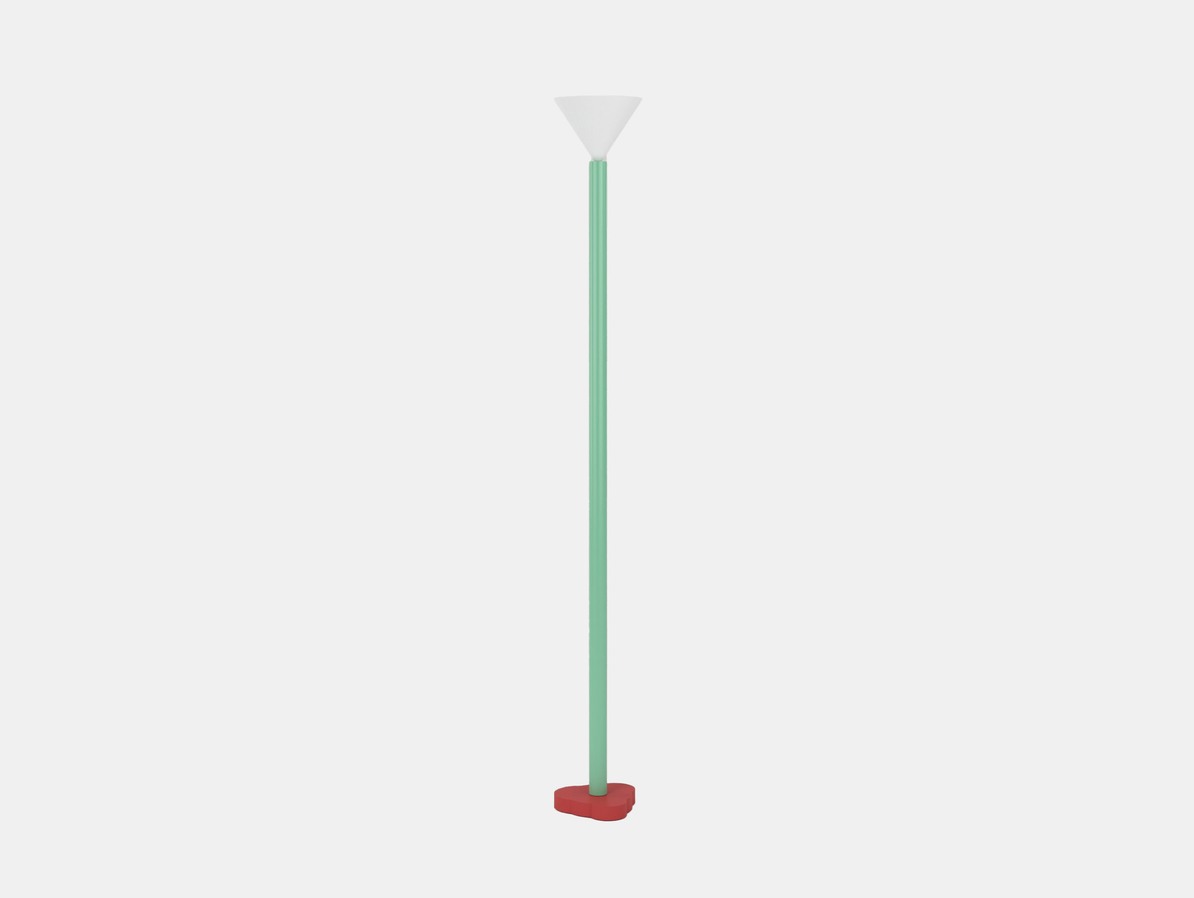 Atelier areti elements outlines floor cone light green red
