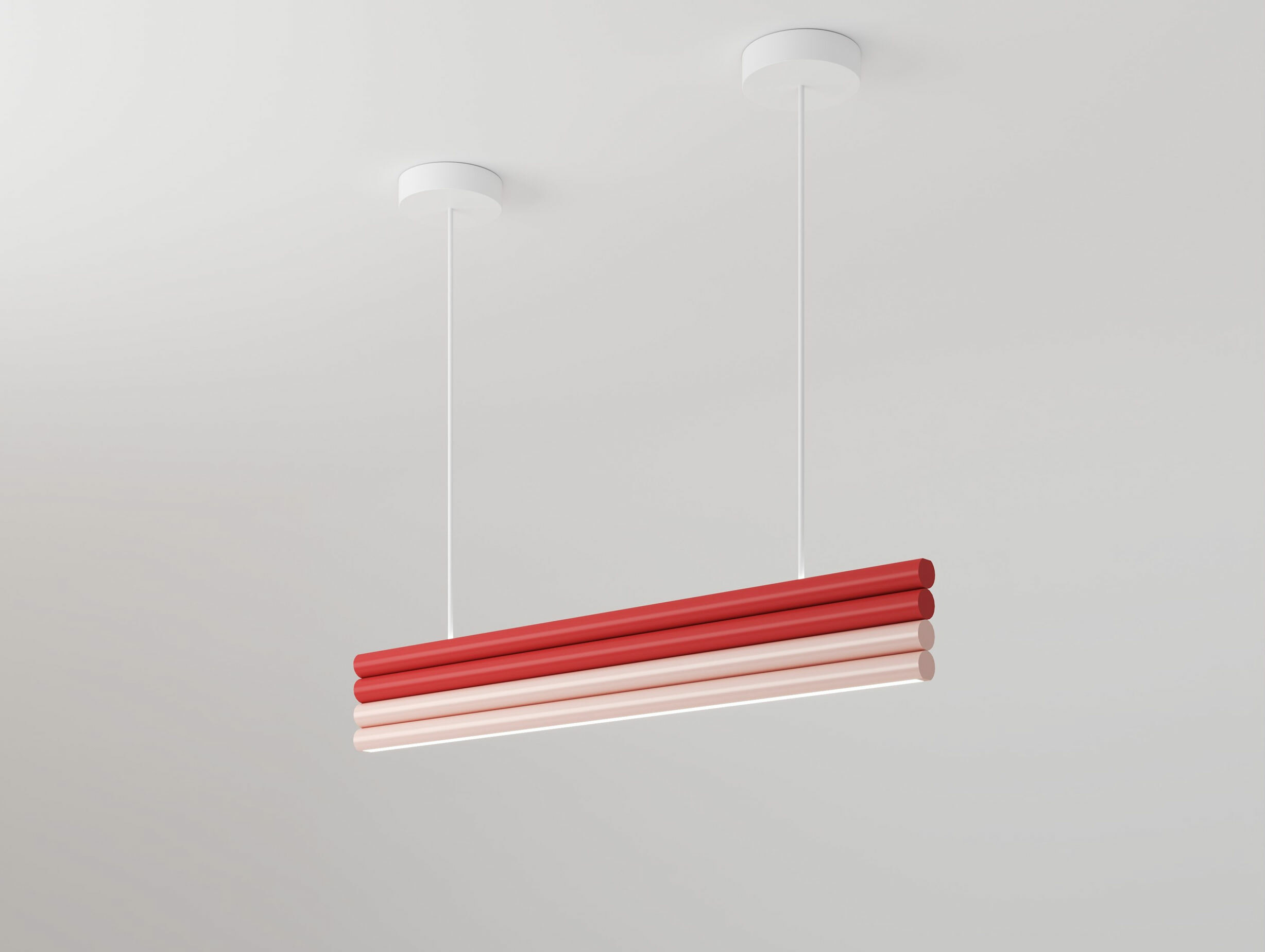 Atelier areti parallel tubes pendant light ls
