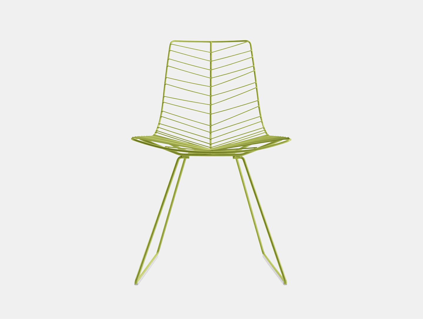 Arper Leaf Outdoor Chair Green Lievore Altherr Molina
