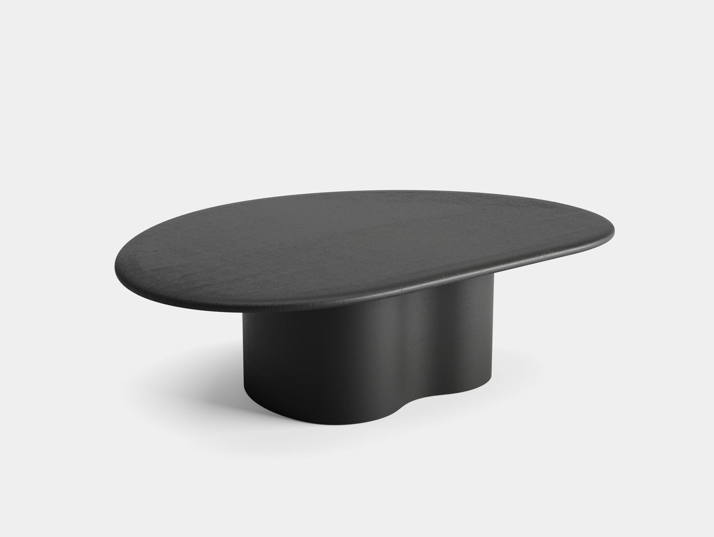 Arper ghia table central base 30 L06 OAK