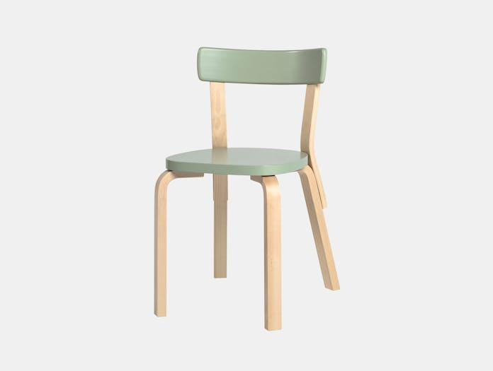 Artek Chair 69 Palmio Green Alvar Aalto