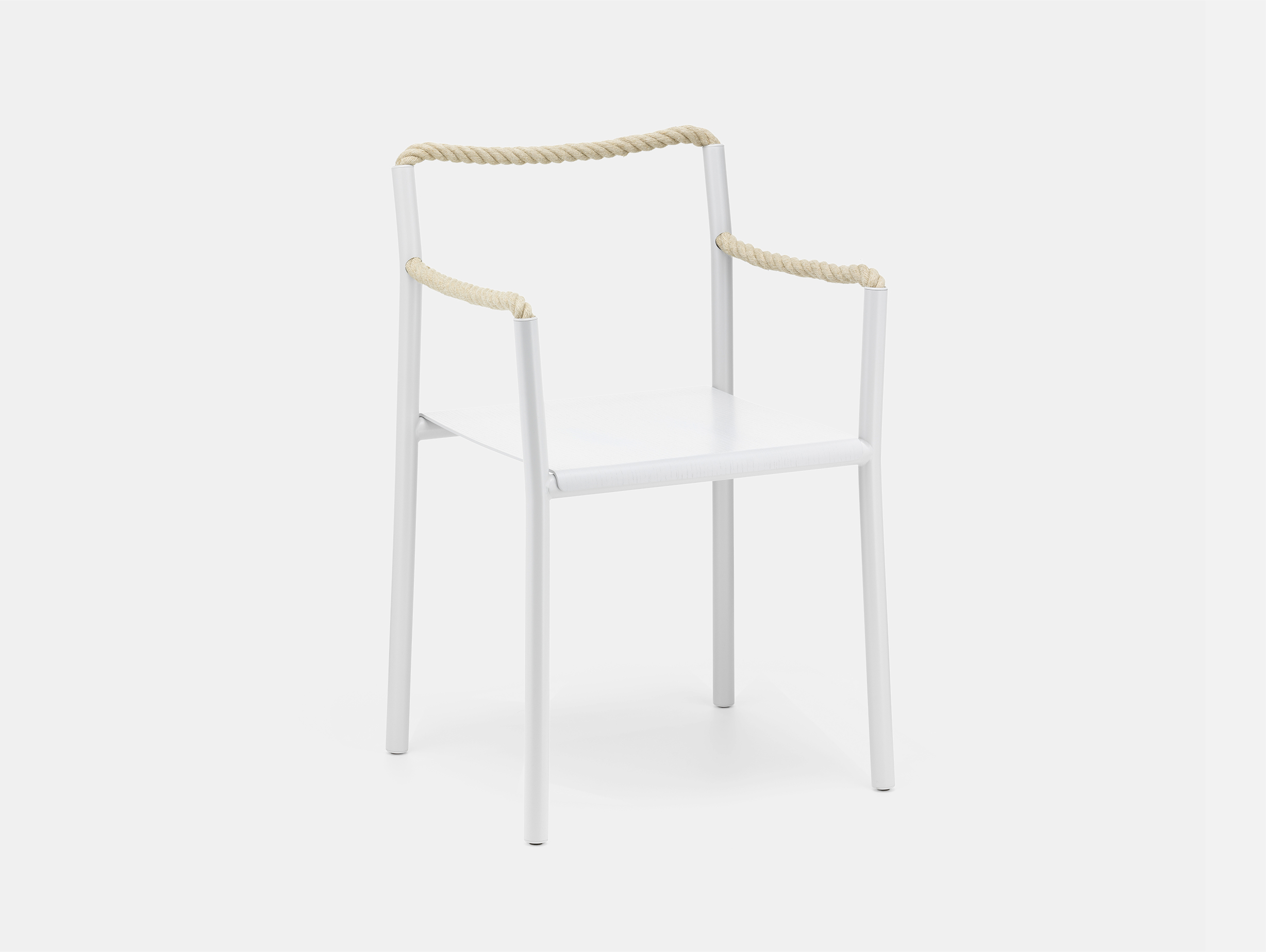 Artek rope chair grey 1