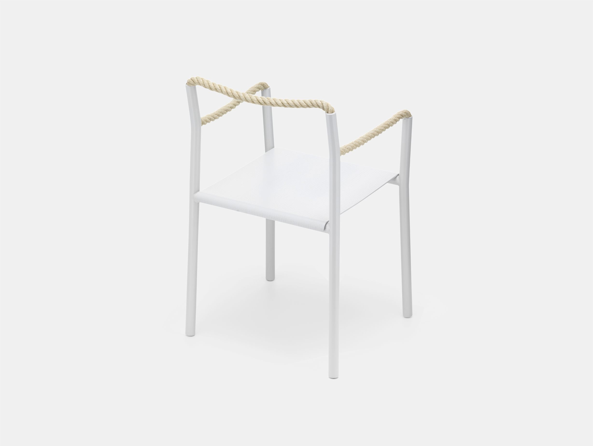 Artek rope chair grey 3