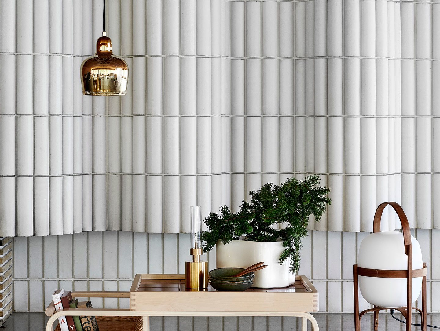 Artek Golden Bell Pendant Light A330 S Brass 5 Alvar Aalto