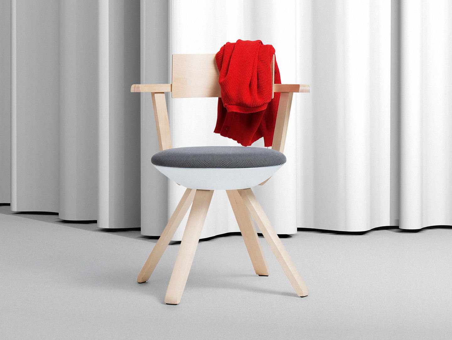 Artek Rival Chair Birch Konstantin Grcic