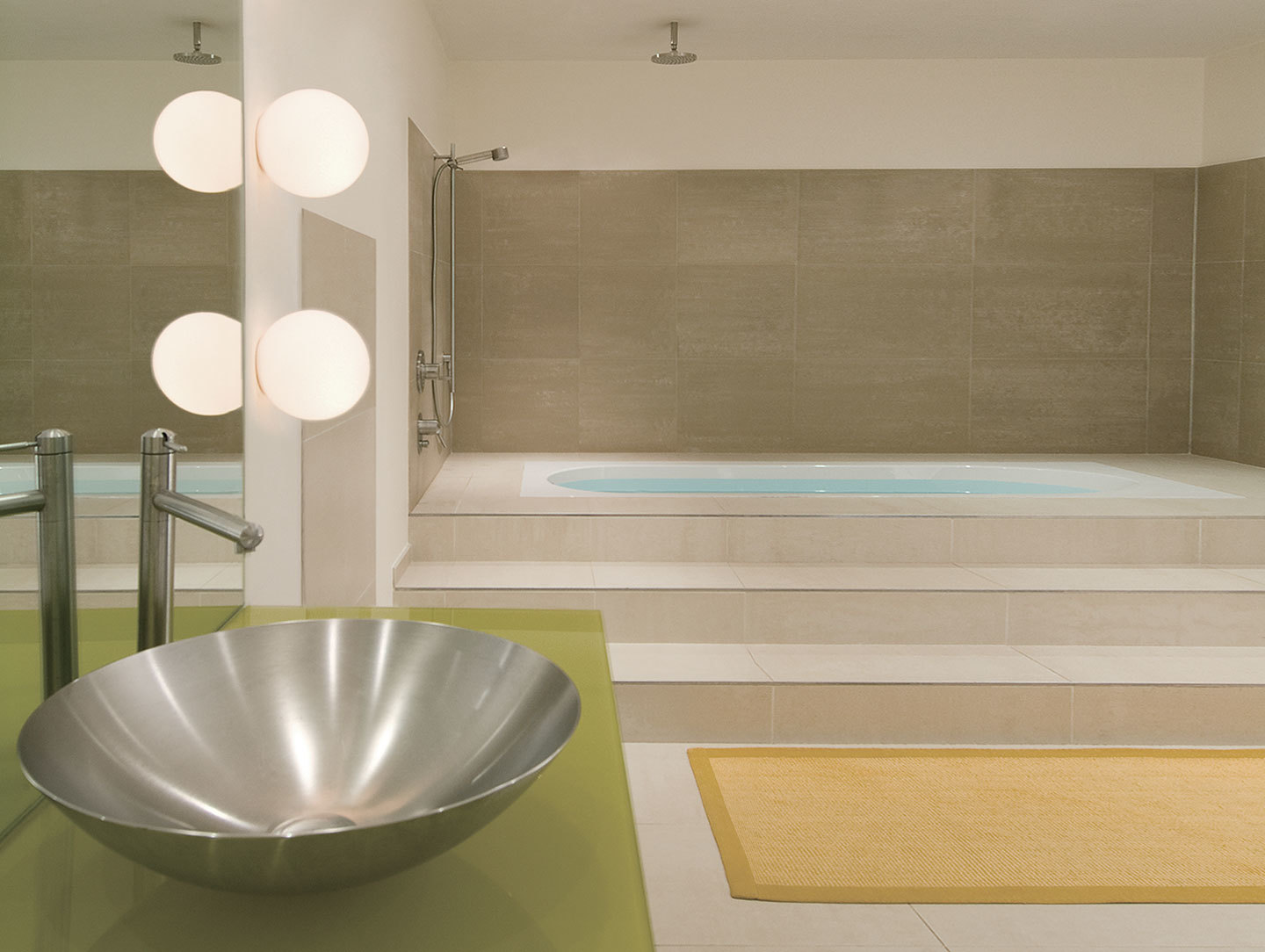 Artemide Dioscuri Wall Lamps Bathroom Michele De Lucchi