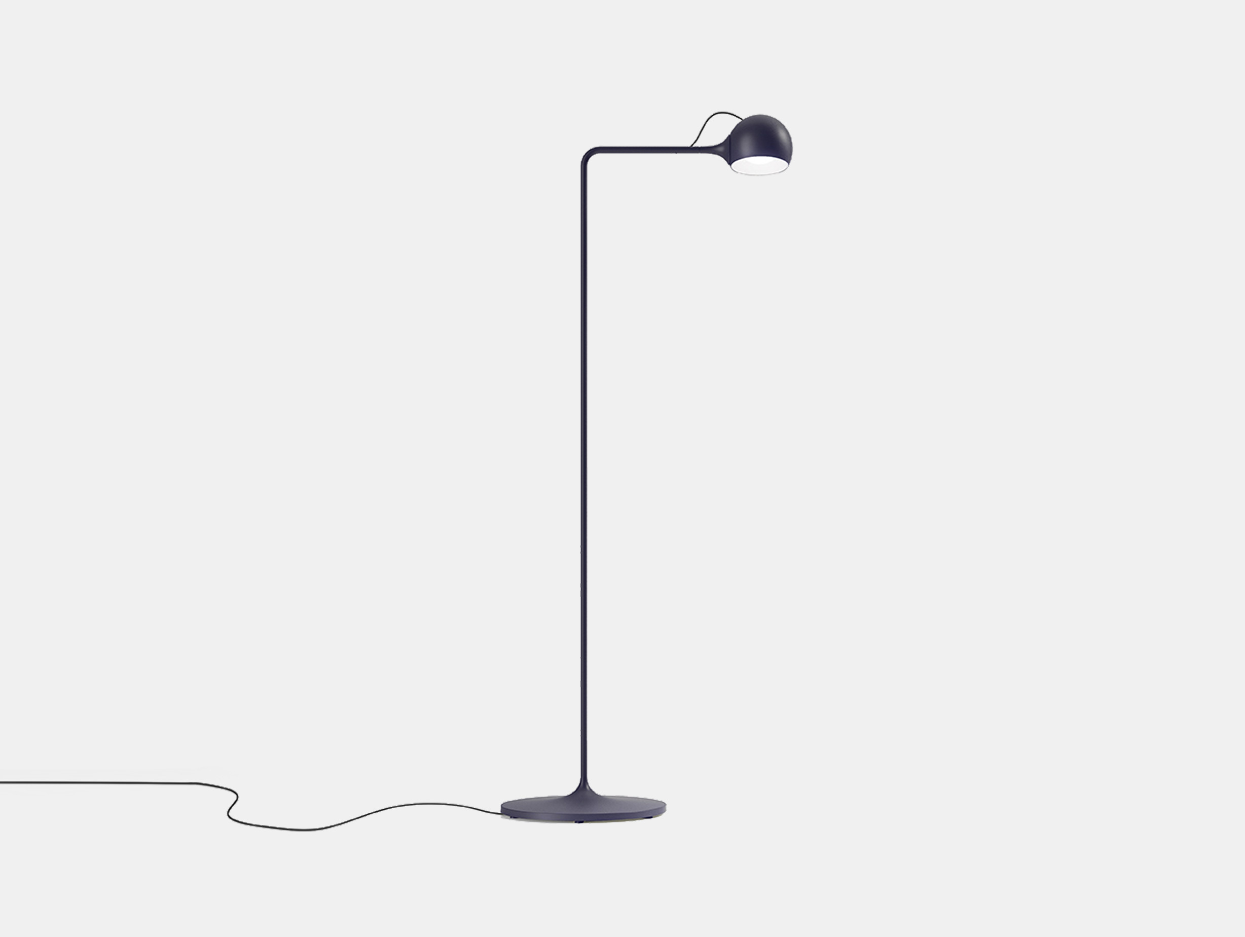 Artemide foster partners ixa reading floor lamp blue