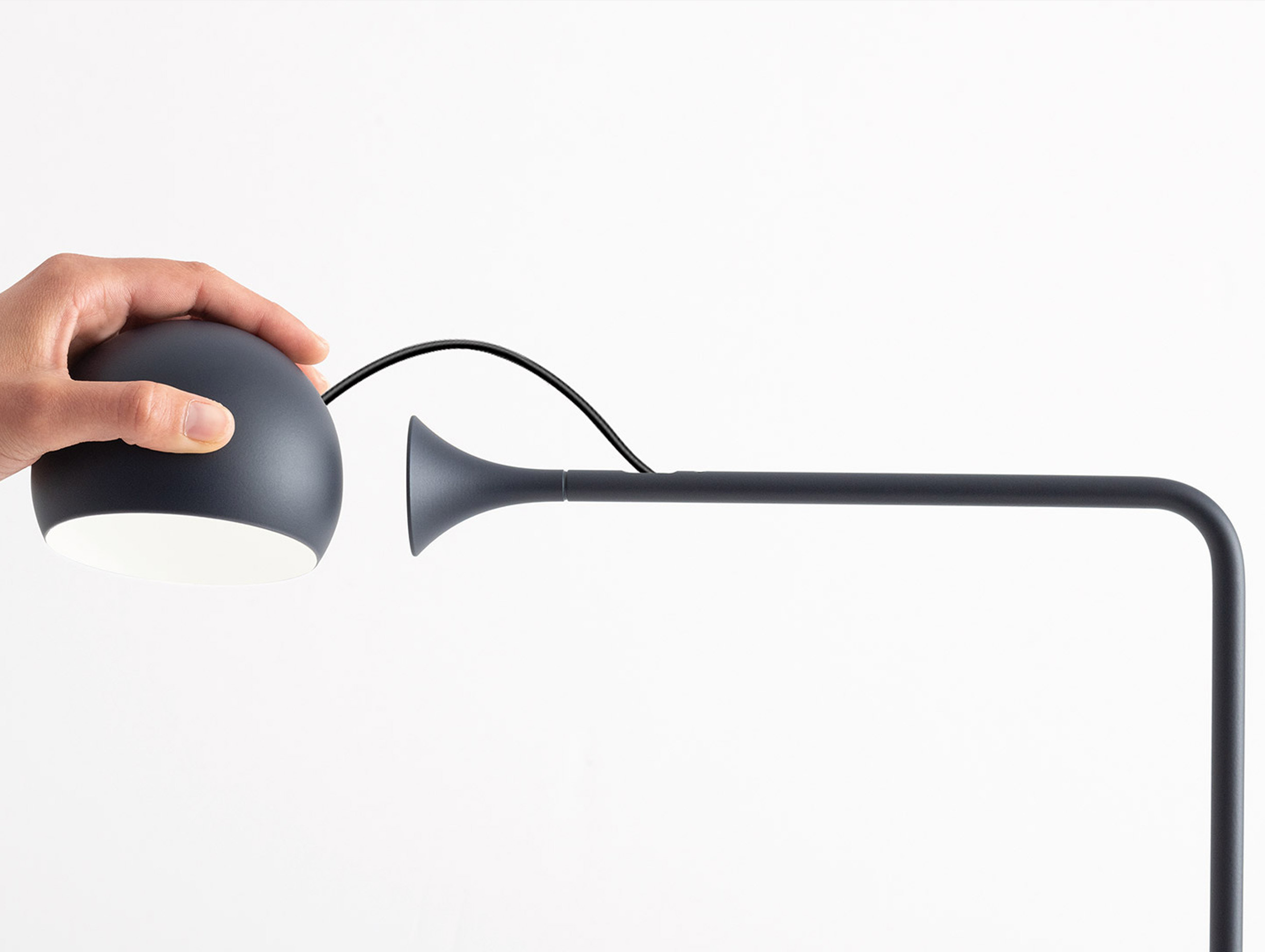 Artemide foster partners ixa reading floor lamp lifestyle