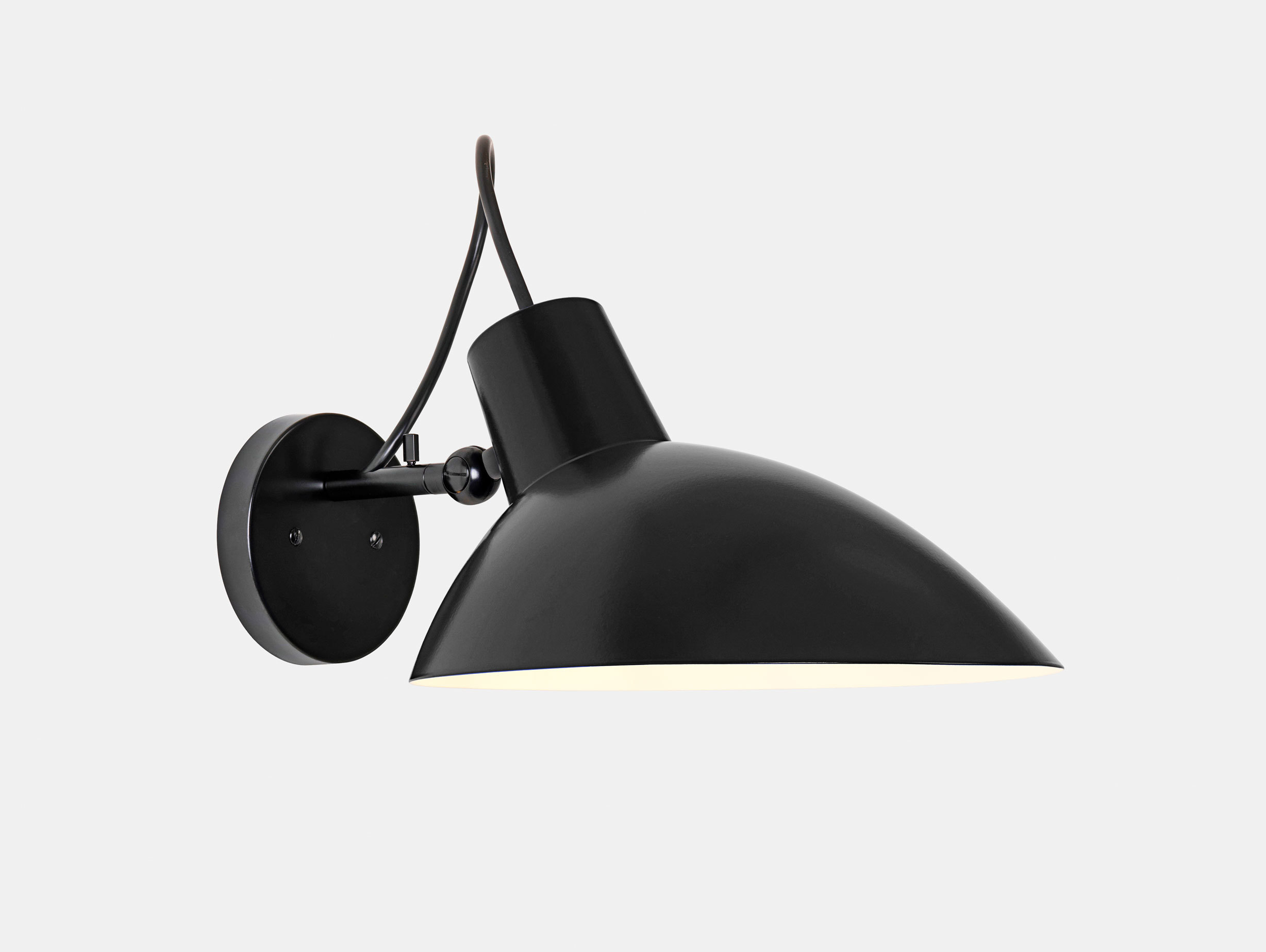 Astep Vv Cinquanta Wall Light Black Black Vittoriano Vigano