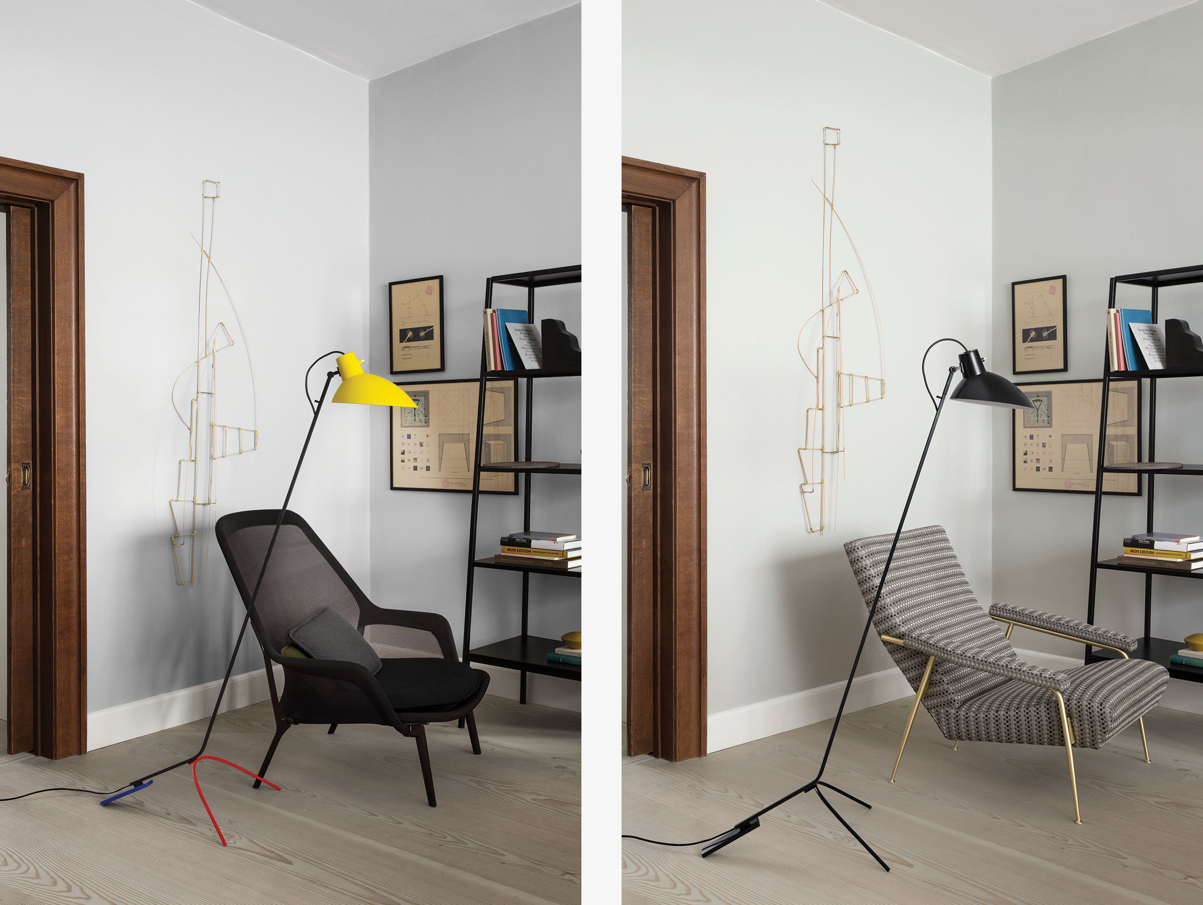 Astep Vv Cinquanta Floor Light Vittoriano Vigano