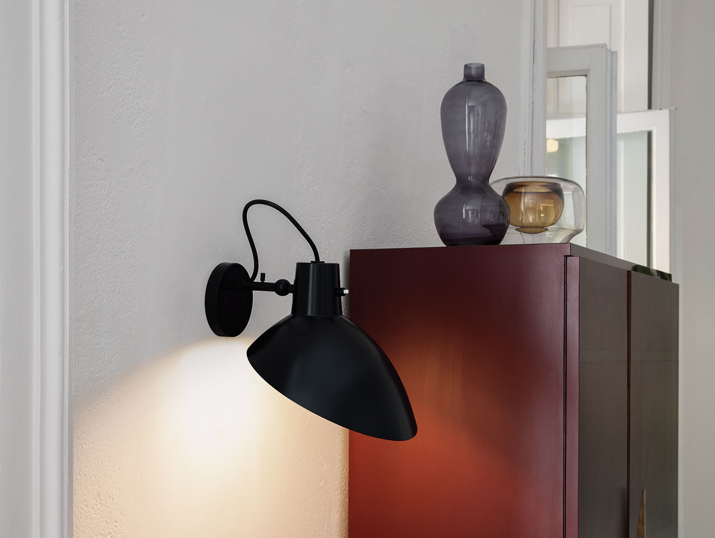 Astep Vv Cinquanta Wall Light Black Black I Vittoriano Vigano